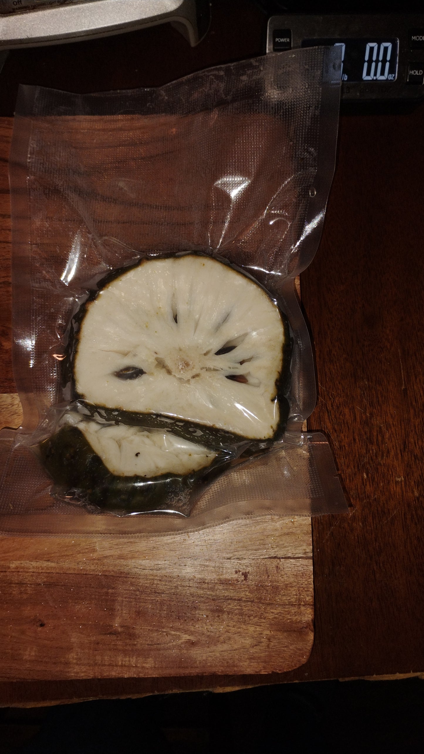 Whole soursop fruit or sliced into pounds.